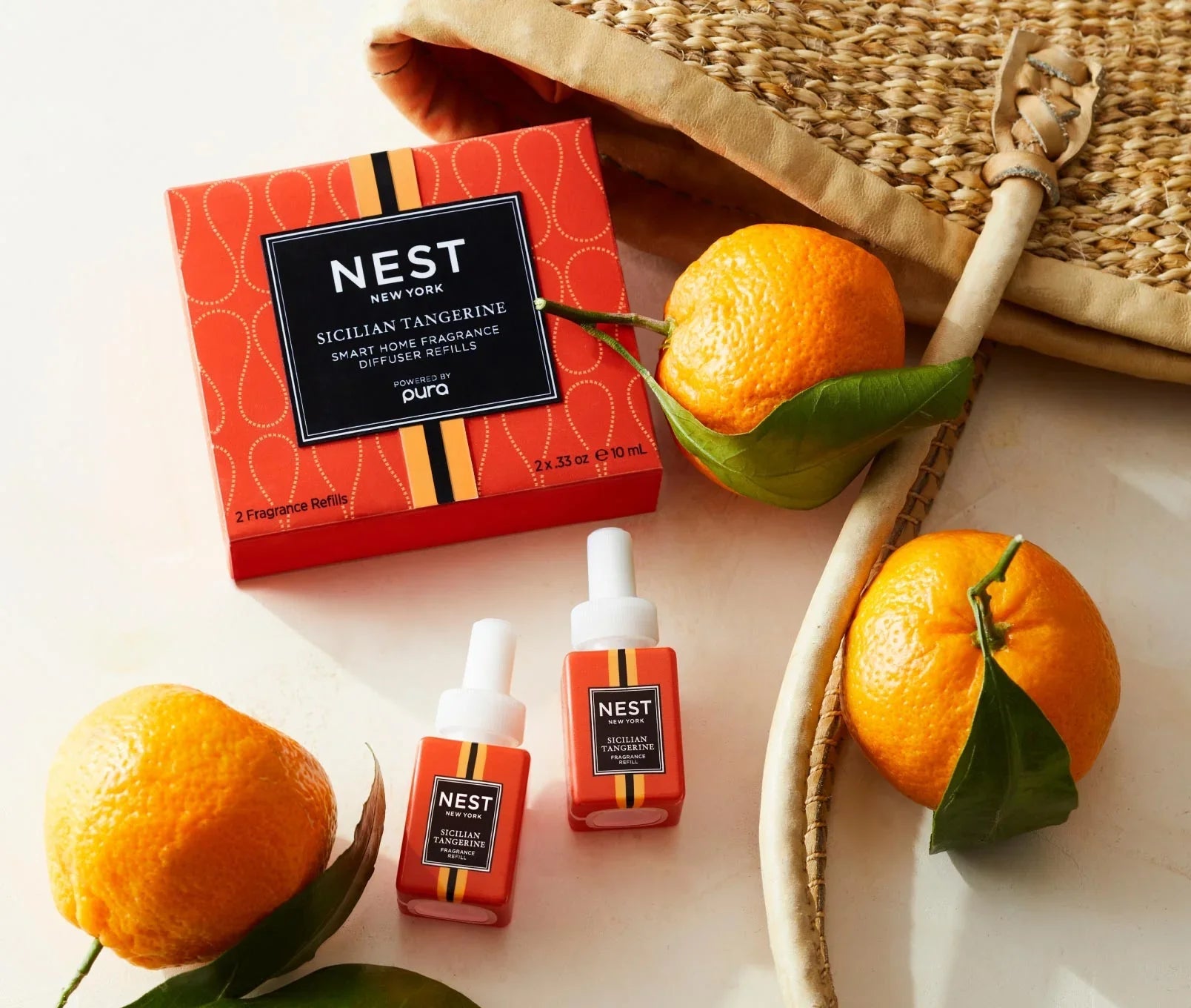 Sicilian Tangerine Refill Duo for NEST x Pura Smart Home Fragrance Diffuser - Smart Vials
