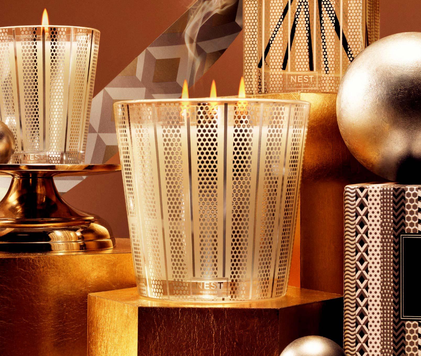 Amber & Incense 3-Wick Candle