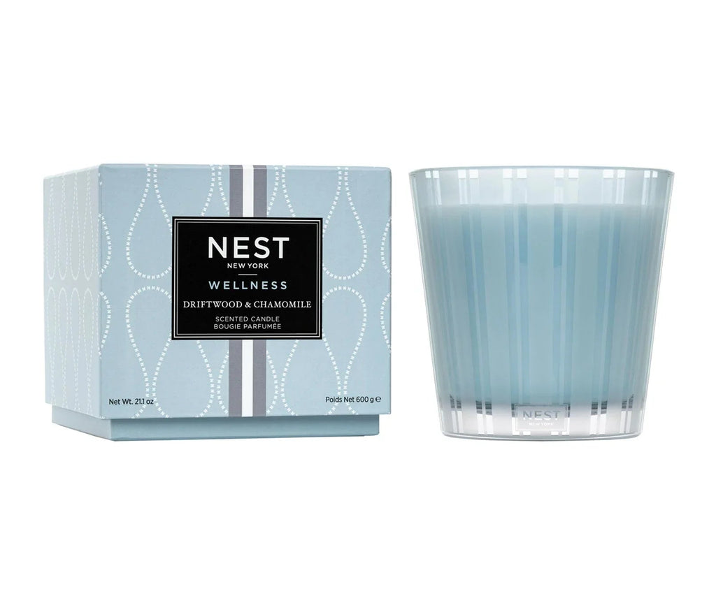 Driftwood & Chamomile 3-Wick Candle