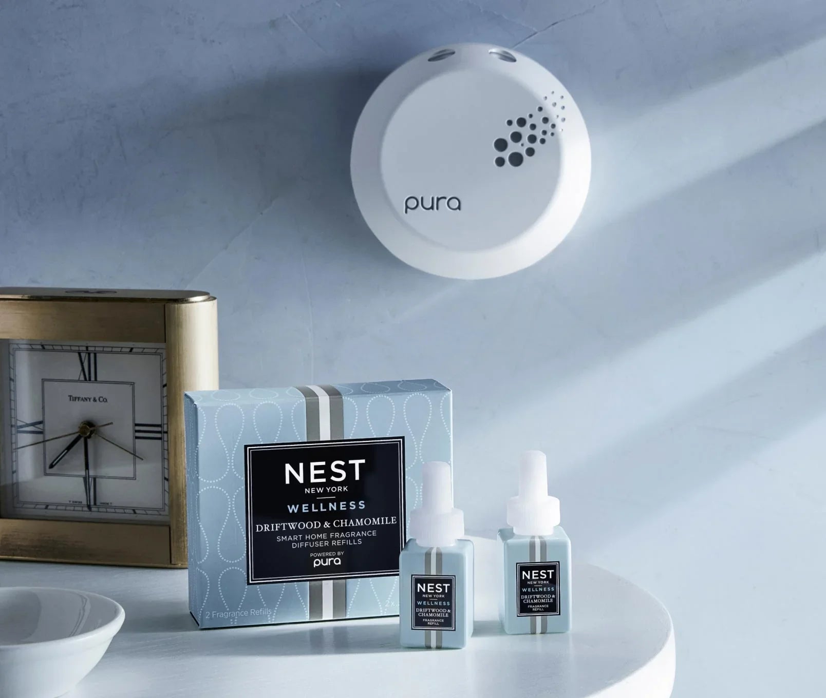 Driftwood & Chamomile Refill Duo for NEST x Pura Smart Home Fragrance Diffuser - Smart Vials